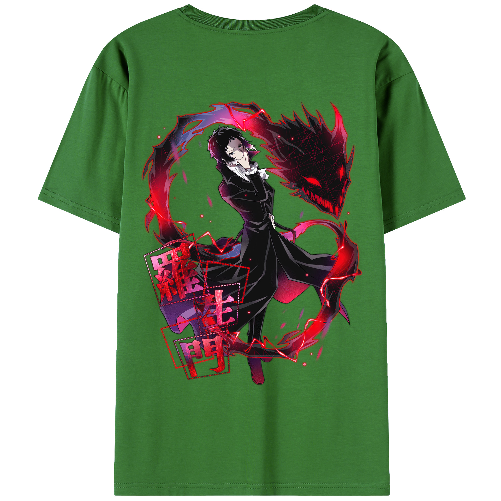 （画像用） 文豪ストレイドッグス Bungo Stray Dogs レディース半袖Tシャツ(バックプリント)